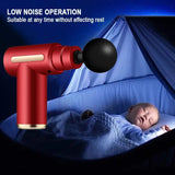 Blueidea Massage Gun (BLD-720) | Deep Muscle Massager for Pain Relief & Recovery | USB Rechargeable, 4 Heads & Low Noise