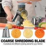 Rotary Cheese Grater & Vegetable Shredder – 3-in-1 Multi-Function Kitchen Tool
