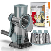 Rotary Cheese Grater & Vegetable Shredder – 3-in-1 Multi-Function Kitchen Tool